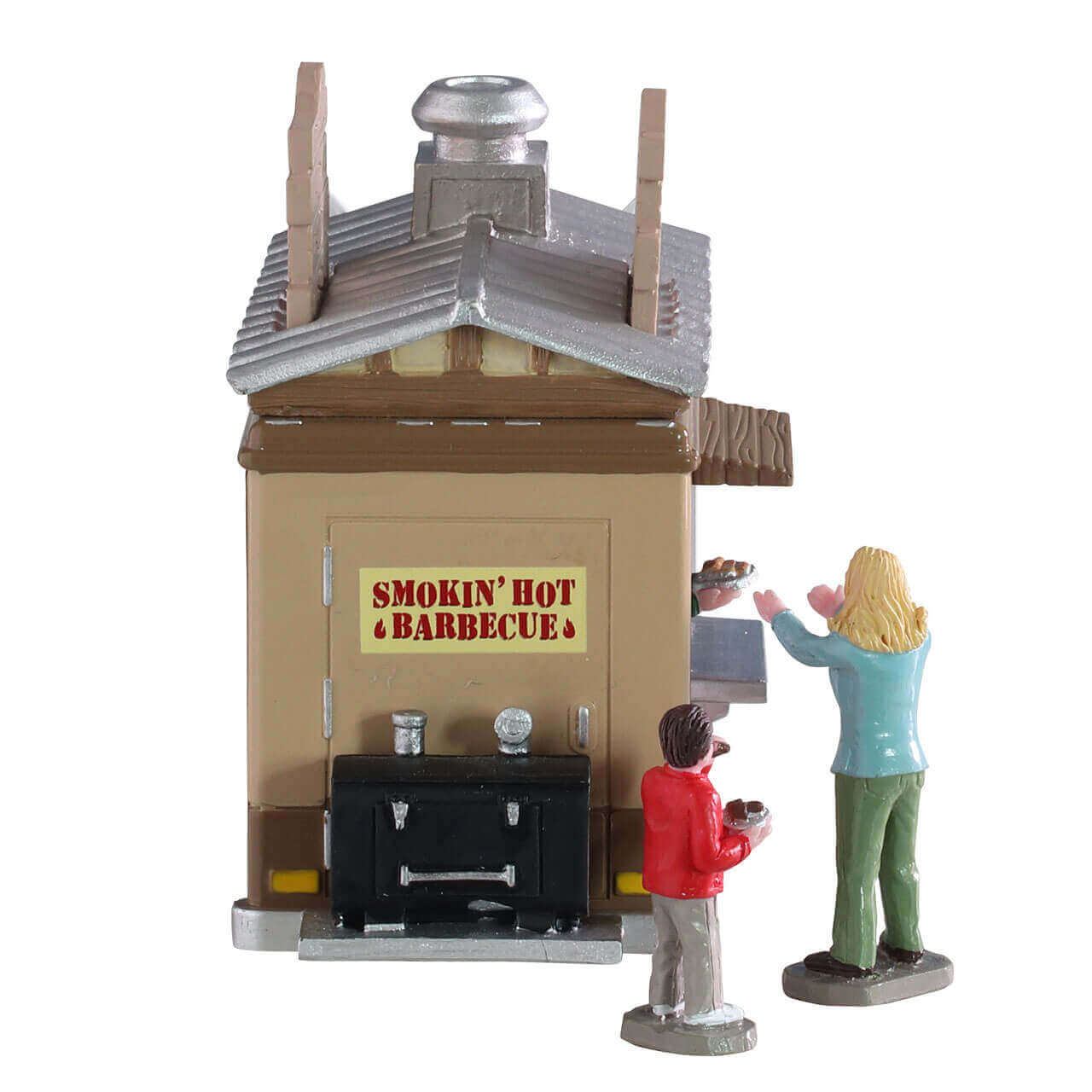lemax-joe-s-smoke-shack-miniature-cabane-barbecue-village image 4