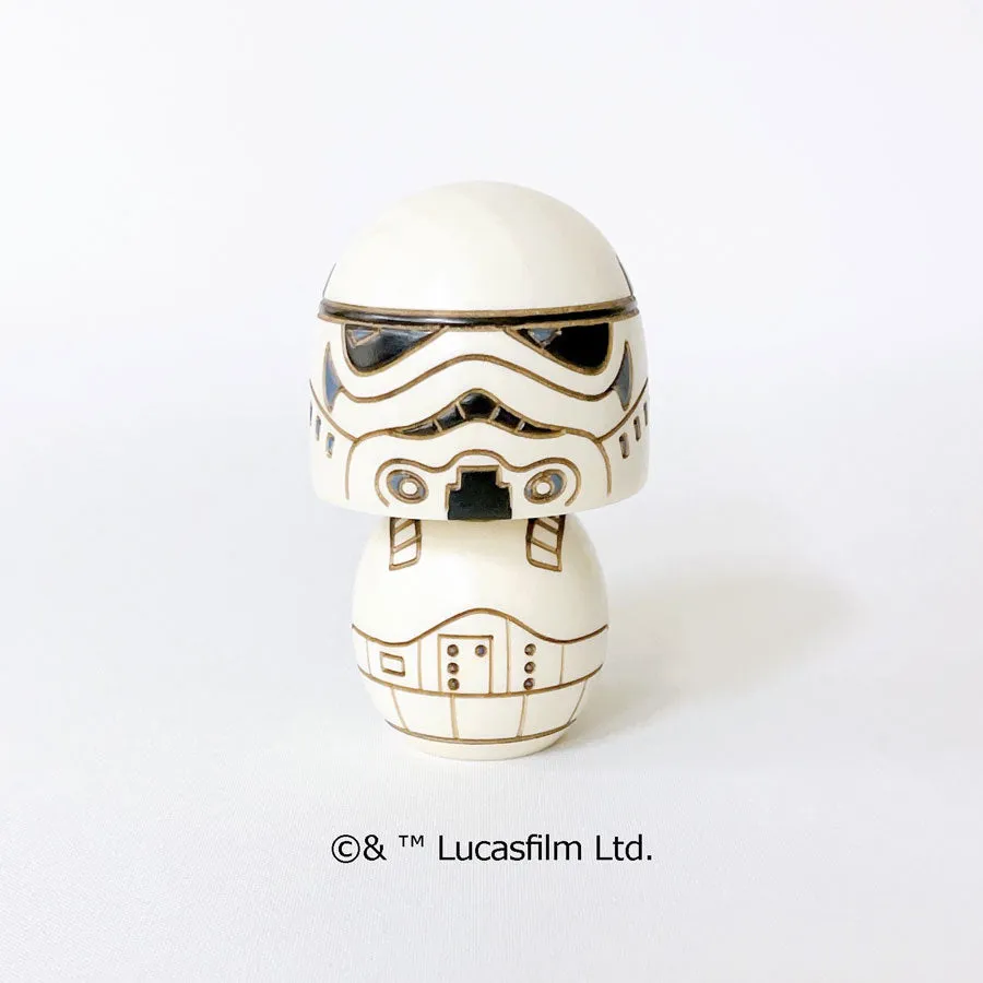 usaburo-kokeshi-star-wars-stormtrooper-figurine-character-yura-koro-7-5-cm image 1