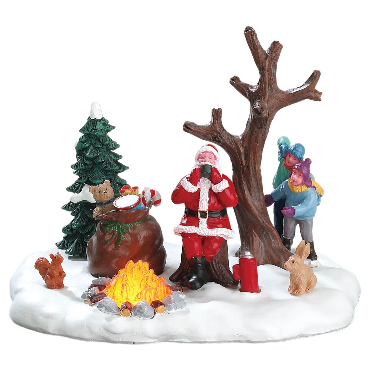 lemax-santa-takes-a-break-figurine-miniature-p-re-no-l image 1