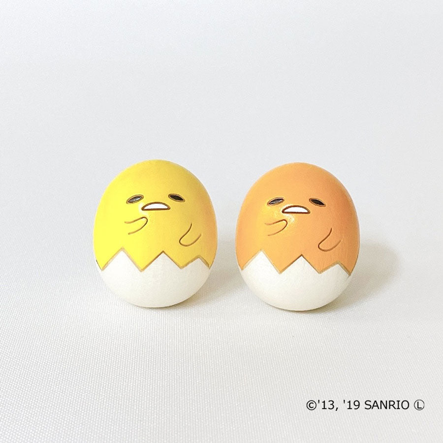 usaburo-kokeshi-gudetama-mame-orange-mini-figurine-35-mm-sanrio image 2