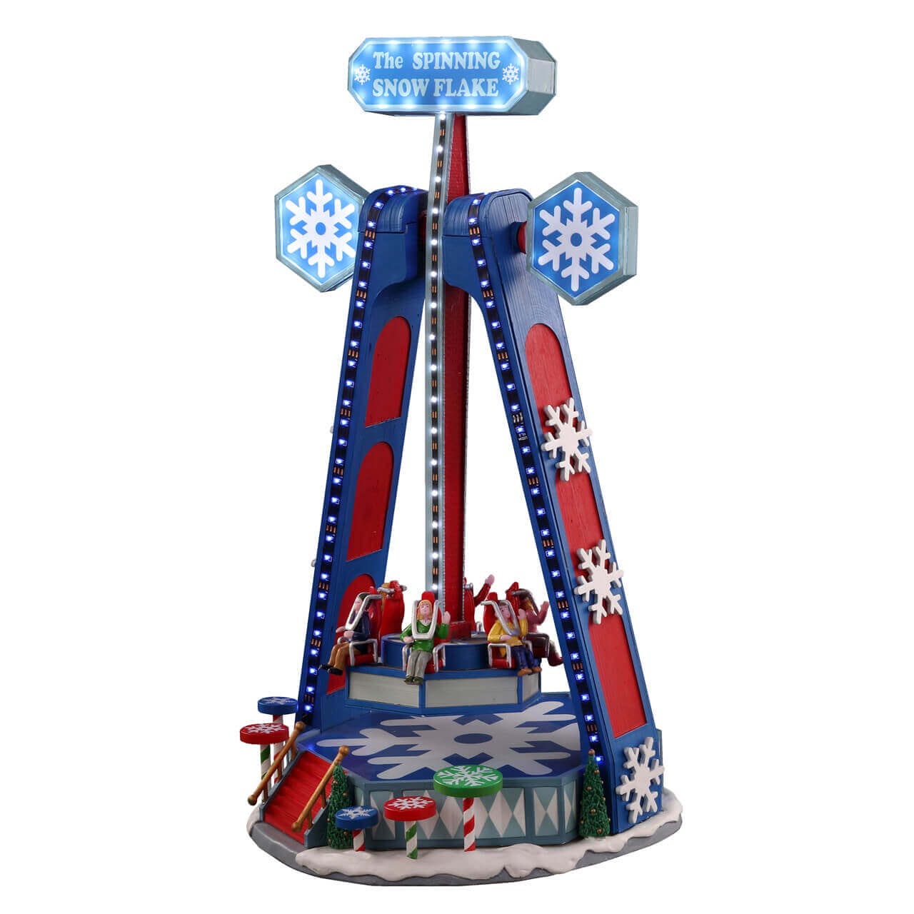 lemax-the-spinning-snowflake-man-ge-carnival-village image 1