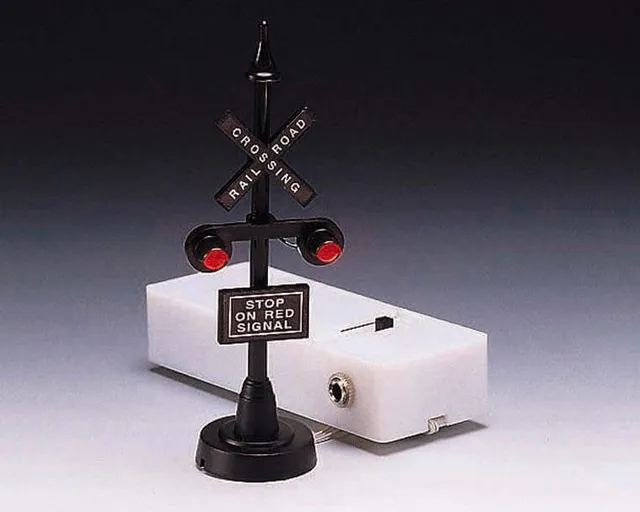 lemax-railway-stop-light-feu-de-signalisation-ferroviaire-miniature image 1