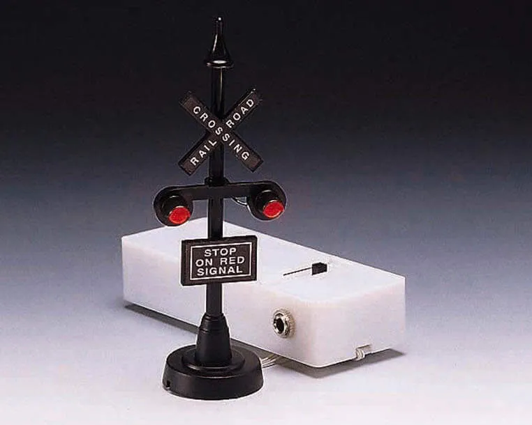 lemax-railway-stop-light-feu-de-signalisation-ferroviaire-miniature image 1