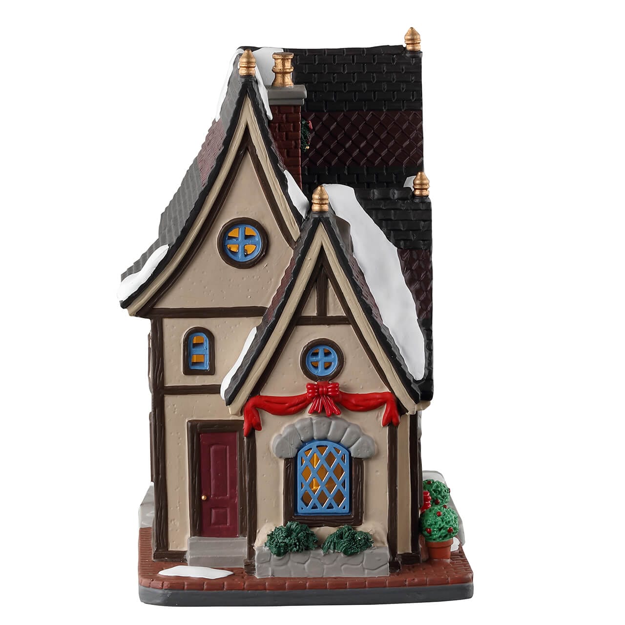 lemax-the-burgher-s-house-maison-miniature-illumin-e-caddington image 2