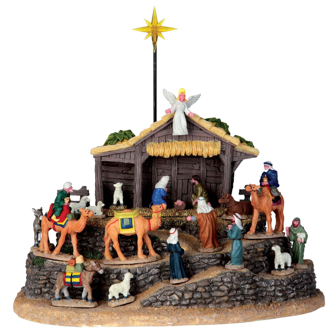 lemax-village-bethlehem-d-cor-cr-che-miniature image 1