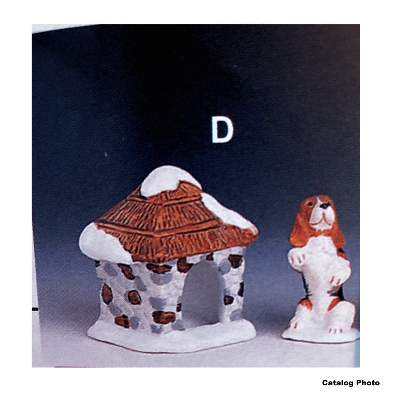 lemax-dog-house-begging-beagle-niche-et-chien-miniature image 2