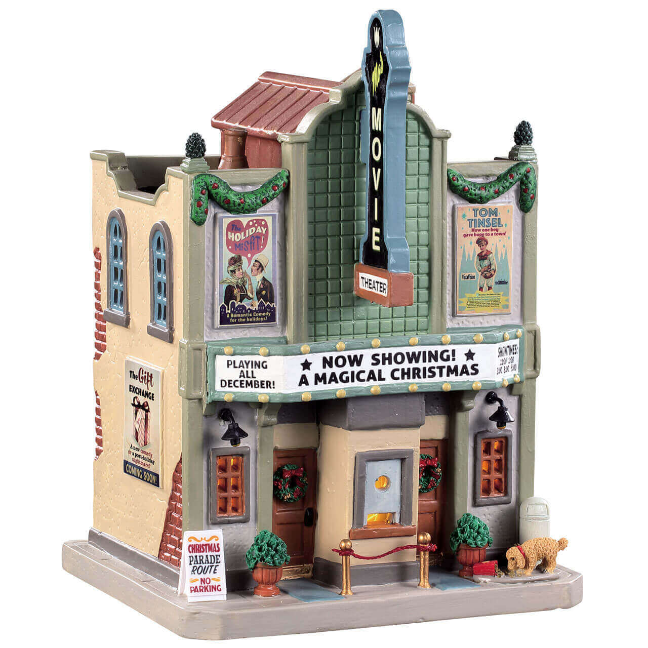 lemax-mo-s-movie-theater-cin-ma-miniature-illumin image 1