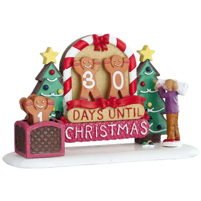 lemax-gingerbread-countdown-calendrier-de-l-avent-miniature-pain-d-pice image 1