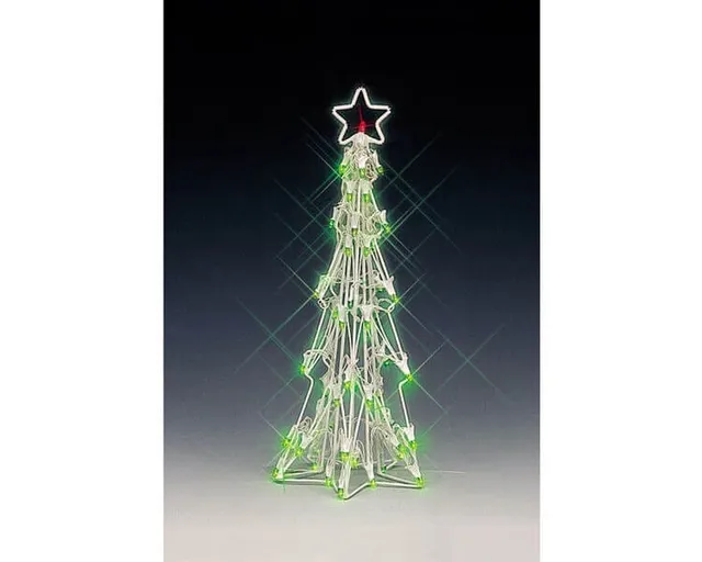 lemax-slim-christmas-tree-medium-sapin-lumineux-fin image 1