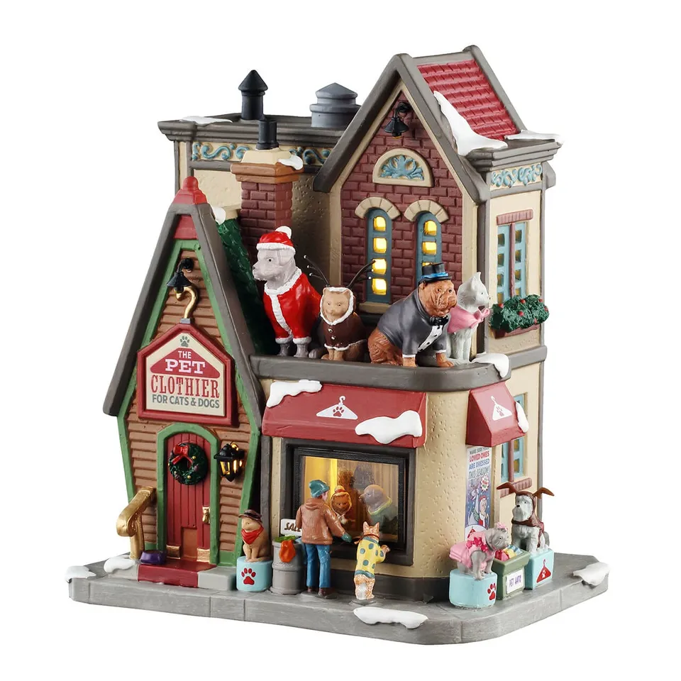 lemax-the-pet-clothier-b-timent-miniature-lumineux-caddington image 1