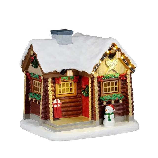 lemax-snowshoe-cabin-chalet-lumineux-vail-village image 1
