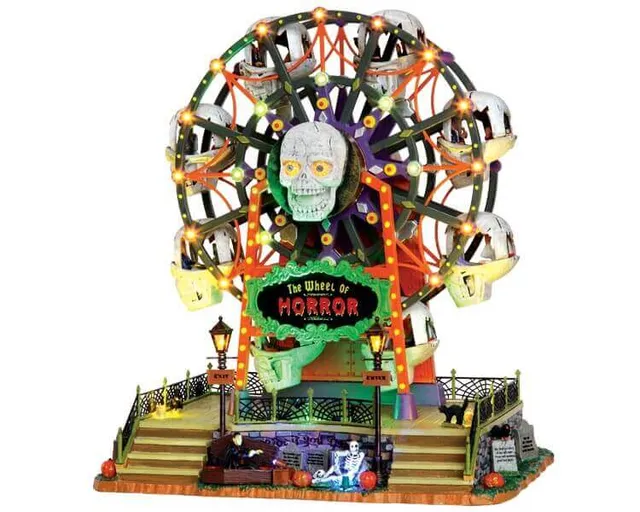 lemax-the-wheel-of-horror-attraction-miniature-spooky-town image 1