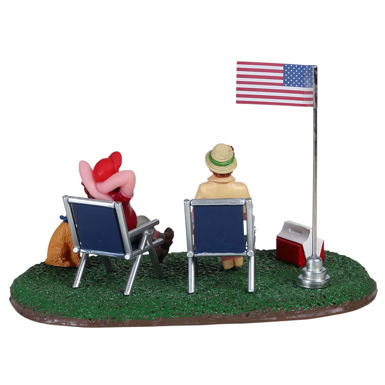 lemax-lounging-around-figurine-sc-ne-d-tente-village-miniature image 4