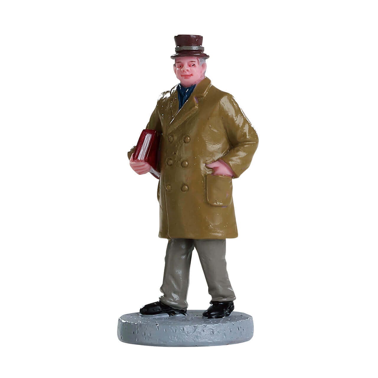 lemax-off-to-the-library-figurine-miniature-de-collection image 1
