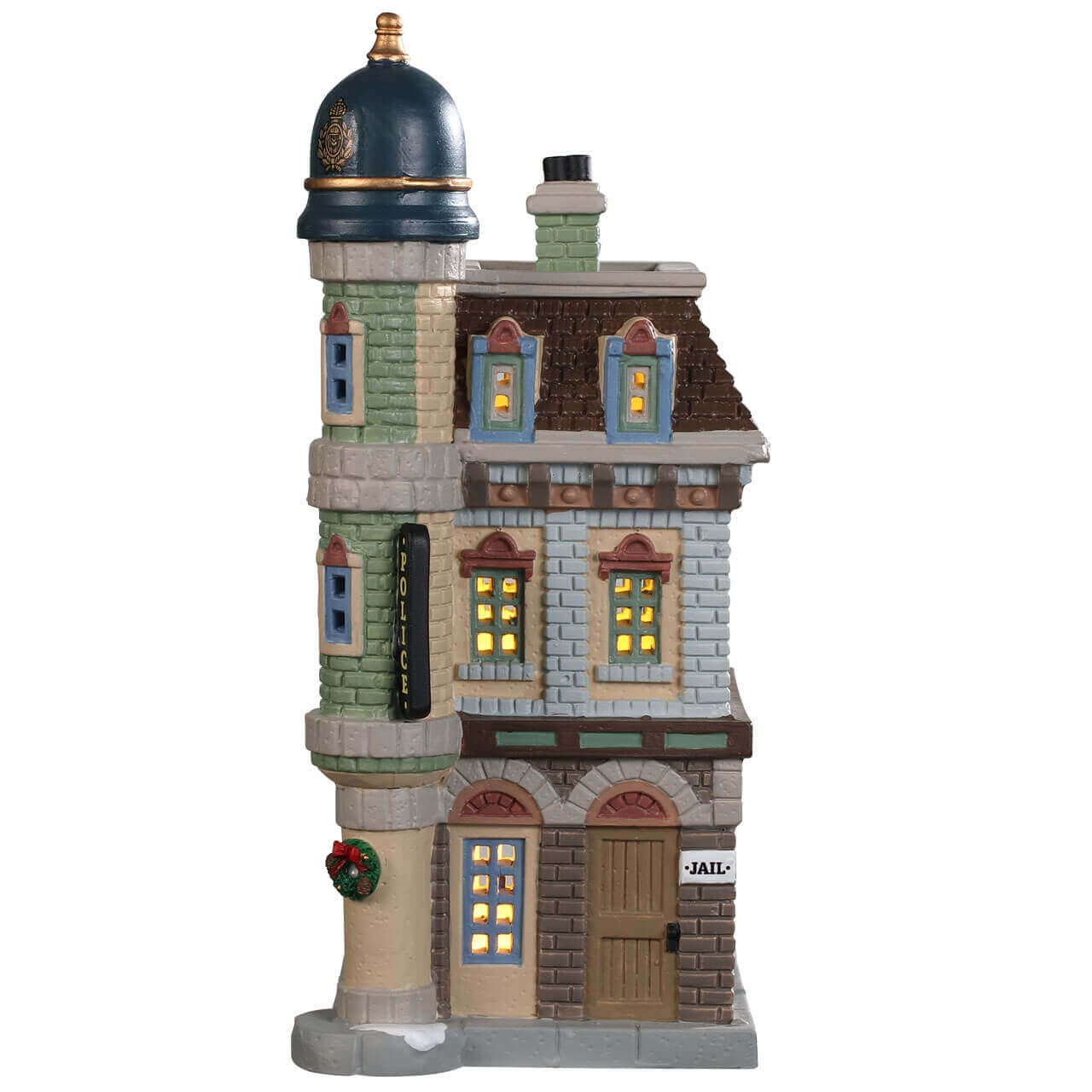 lemax-norwich-police-station-b-timent-miniature-police image 2