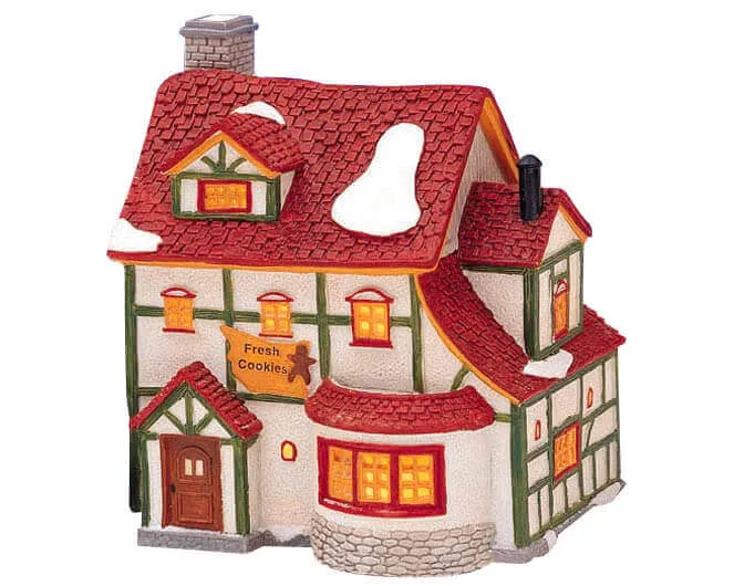 lemax-cookie-shop-maison-miniature-boutique-de-biscuits image 1