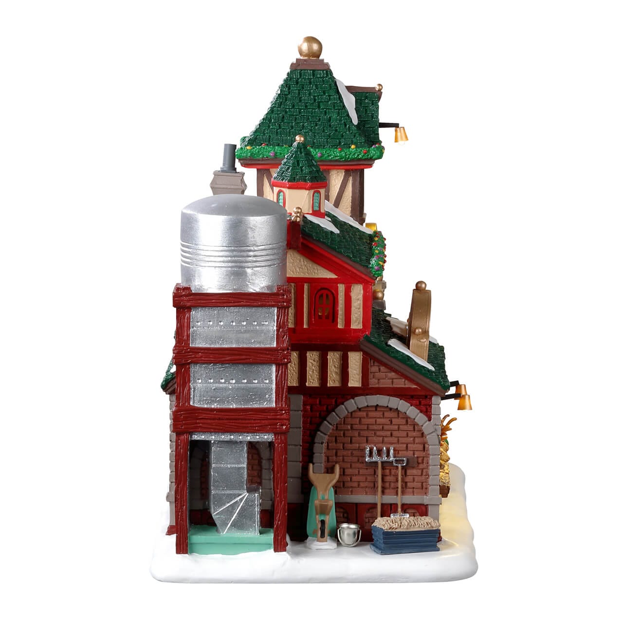 lemax-santa-s-reindeer-stables-b-timent-miniature-curie-de-rennes image 2