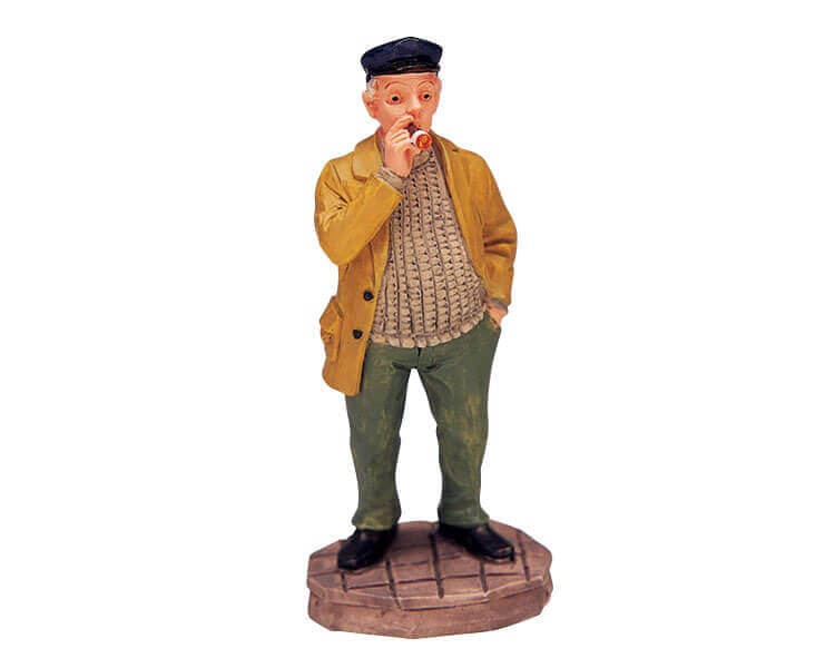 lemax-smoking-man-figurine-miniature-de-village image 1