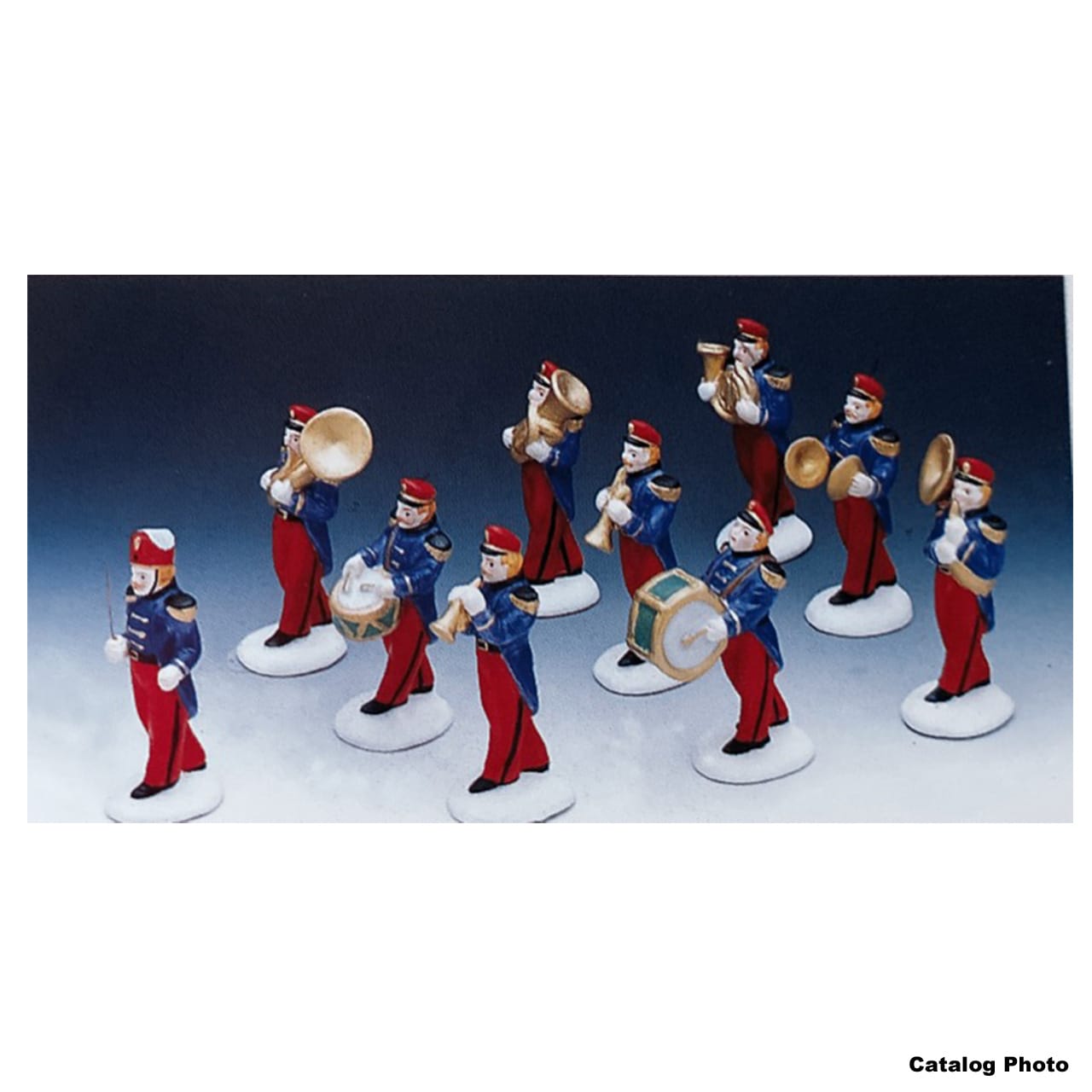 lemax-marching-band-figurine-miniature-fanfare-de-no-l image 1