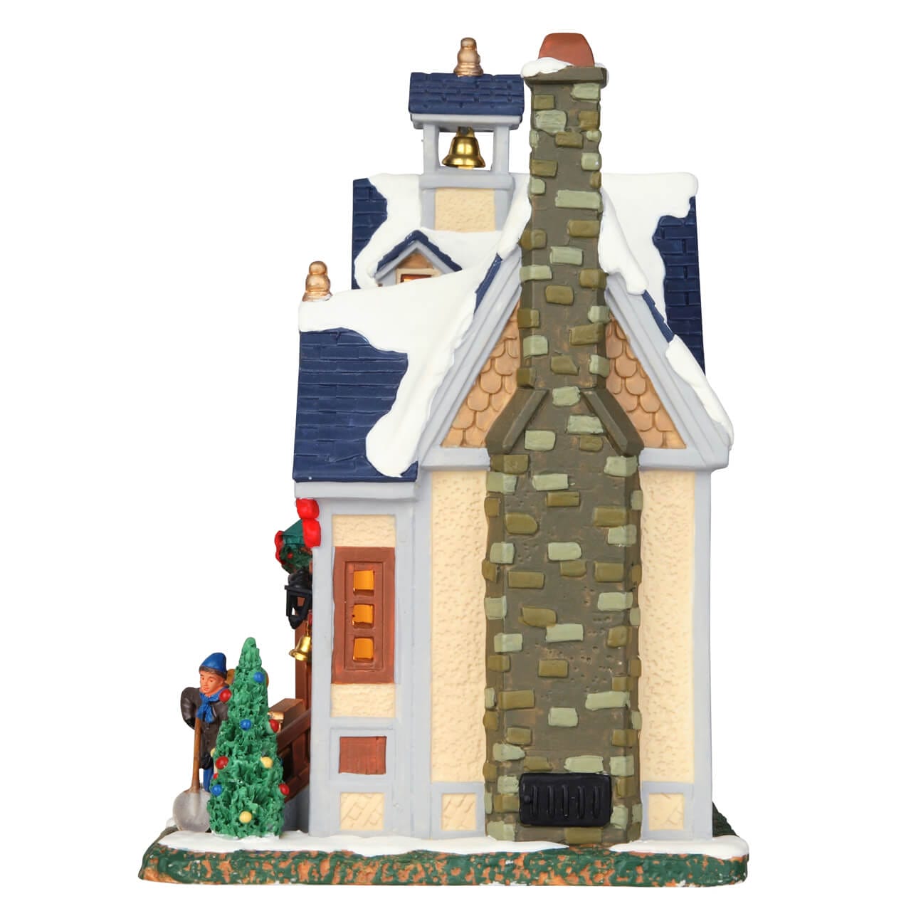 lemax-snowfield-school-b-timent-de-village-illumin image 2