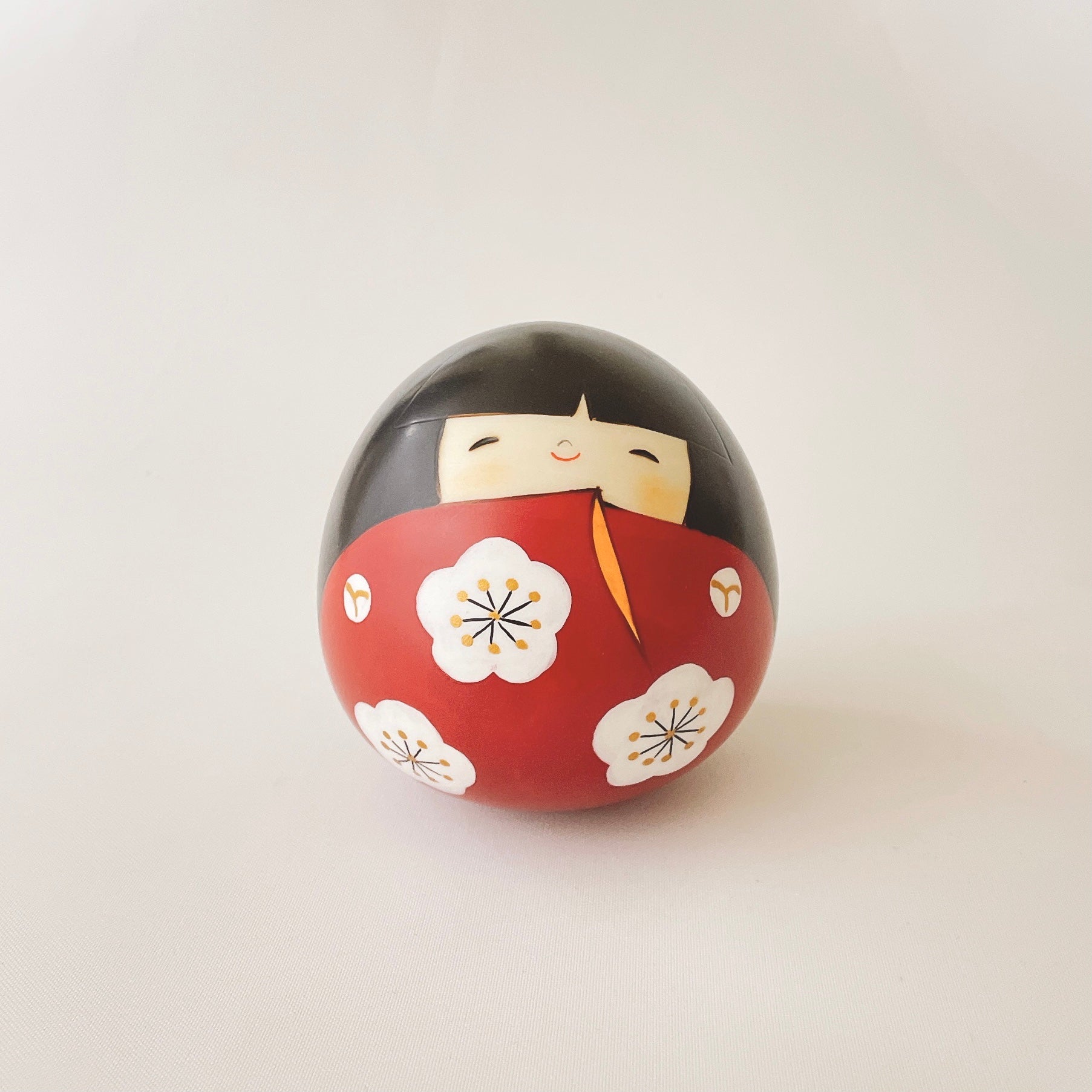 usaburo-kokeshi-koro-koro-hana-chan-rose-hana-monogatari-90-mm image 1
