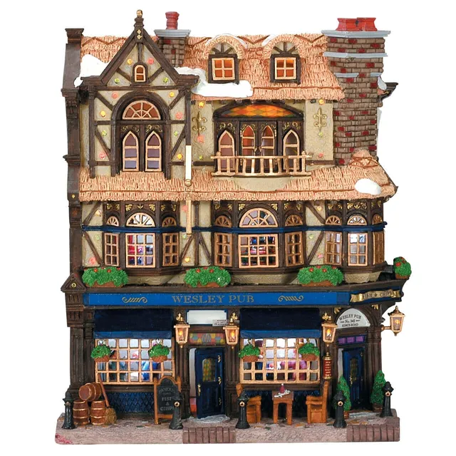 lemax-wesley-pub-fa-ade-lumineuse-essex-street-accrocher image 1