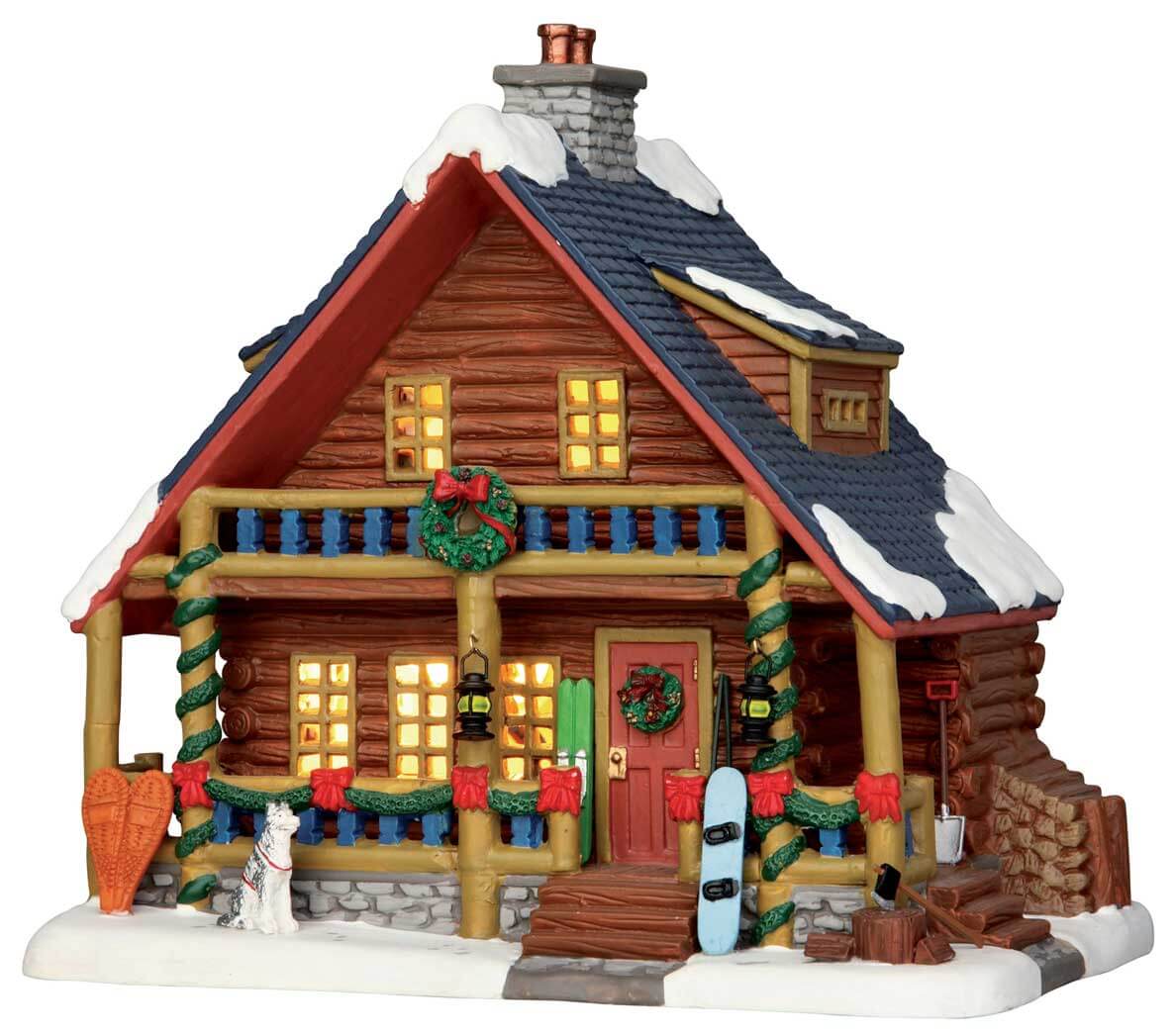 lemax-parker-s-cabin-cabane-miniature-de-village-de-no-l image 4