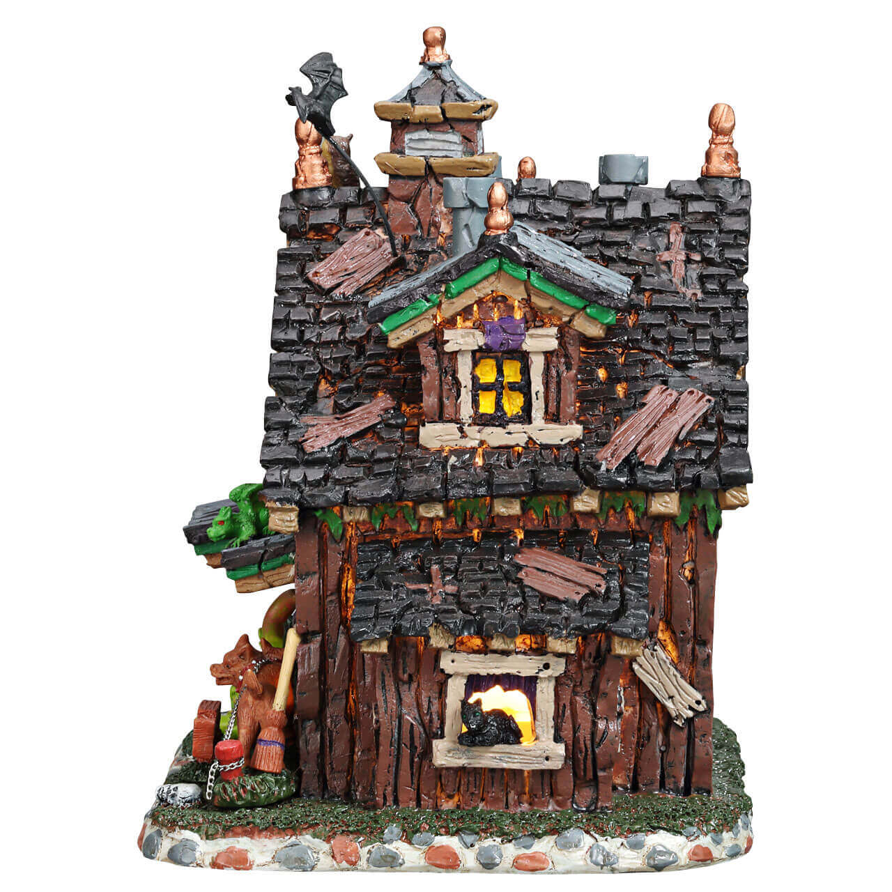 lemax-creepy-crawlies-pet-sitting-b-timent-lumineux-spooky-town image 2