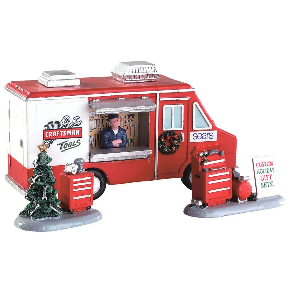 lemax-craftsman-tool-truck-camion-miniature-outils image 1