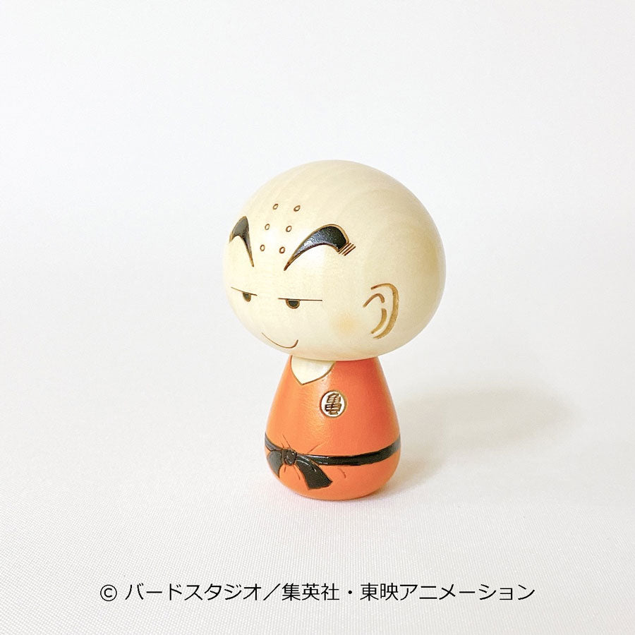 usaburo-kokeshi-dragon-ball-krillin-figurine-kokeshi-6-5-cm image 2