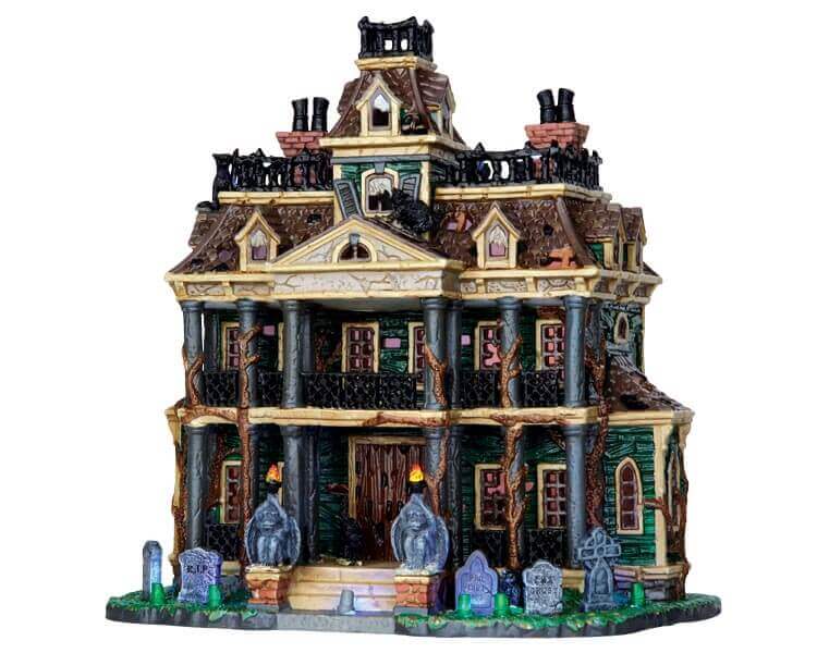lemax-gothic-haunted-mansion-manoir-hant-lumineux-spooky-town image 2
