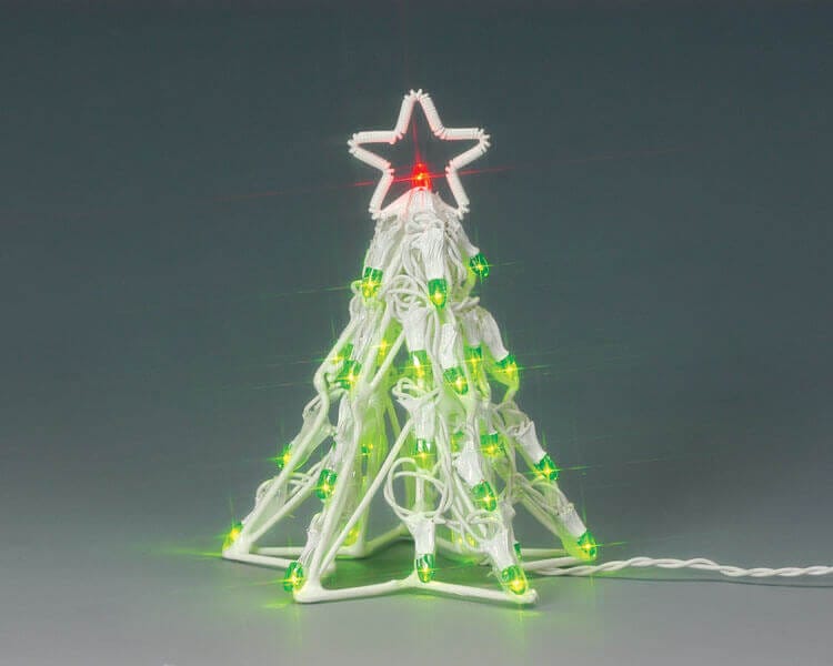 lemax-lighted-sculpture-christmas-tree-sapin-lumineux-miniature image 2