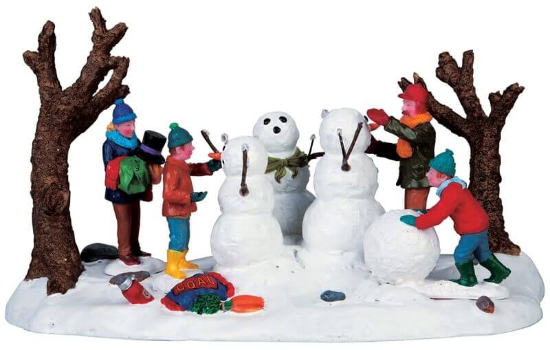 lemax-building-a-family-figurine-miniature-de-collection image 1