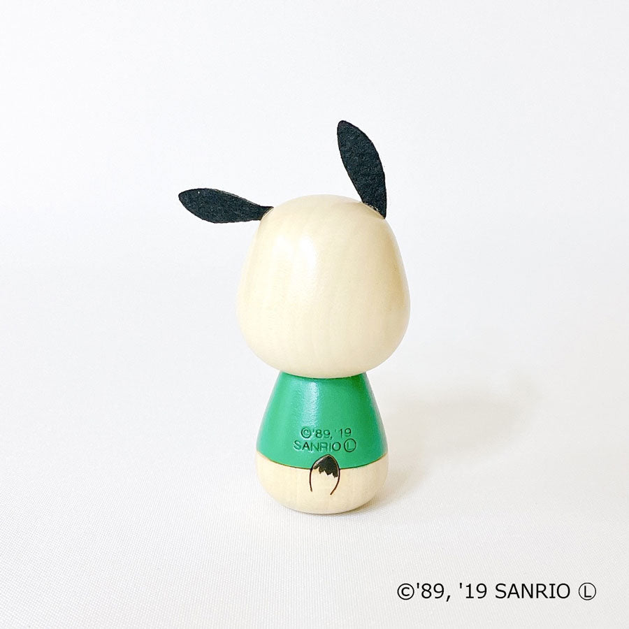 usaburo-kokeshi-pochacco-sanrio-figurine-yura-koro-8-5-cm image 3