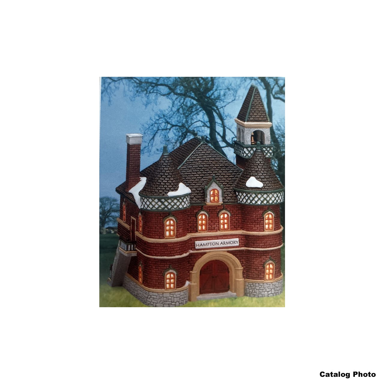 lemax-hampton-armory-b-timent-miniature-de-collection image 1