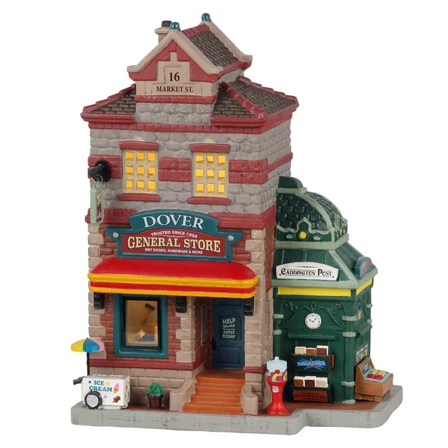 lemax-dover-general-store-and-newsstand-magasin-g-n-ral-lumineux-caddington image 1