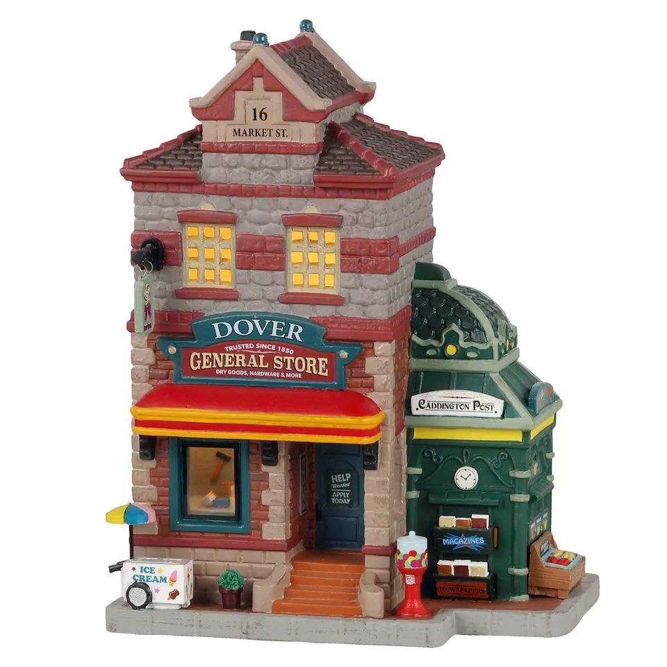 lemax-dover-general-store-and-newsstand-magasin-g-n-ral-lumineux-caddington image 1