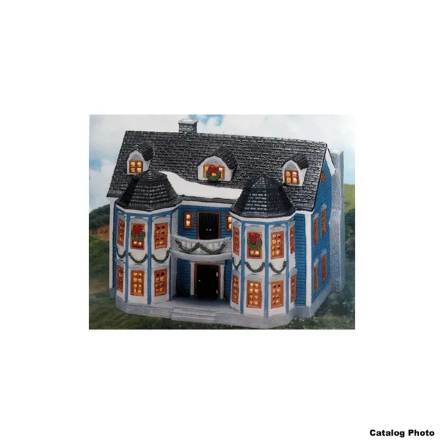 lemax-lancaster-manor-manoir-miniature-de-village-de-collection image 1