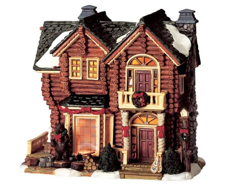 lemax-mountain-breeze-retreat-chalet-miniature-de-collection image 1