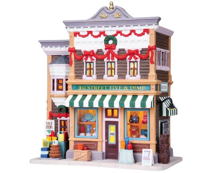 lemax-3rd-street-five-dime-grand-magasin-miniature image 1