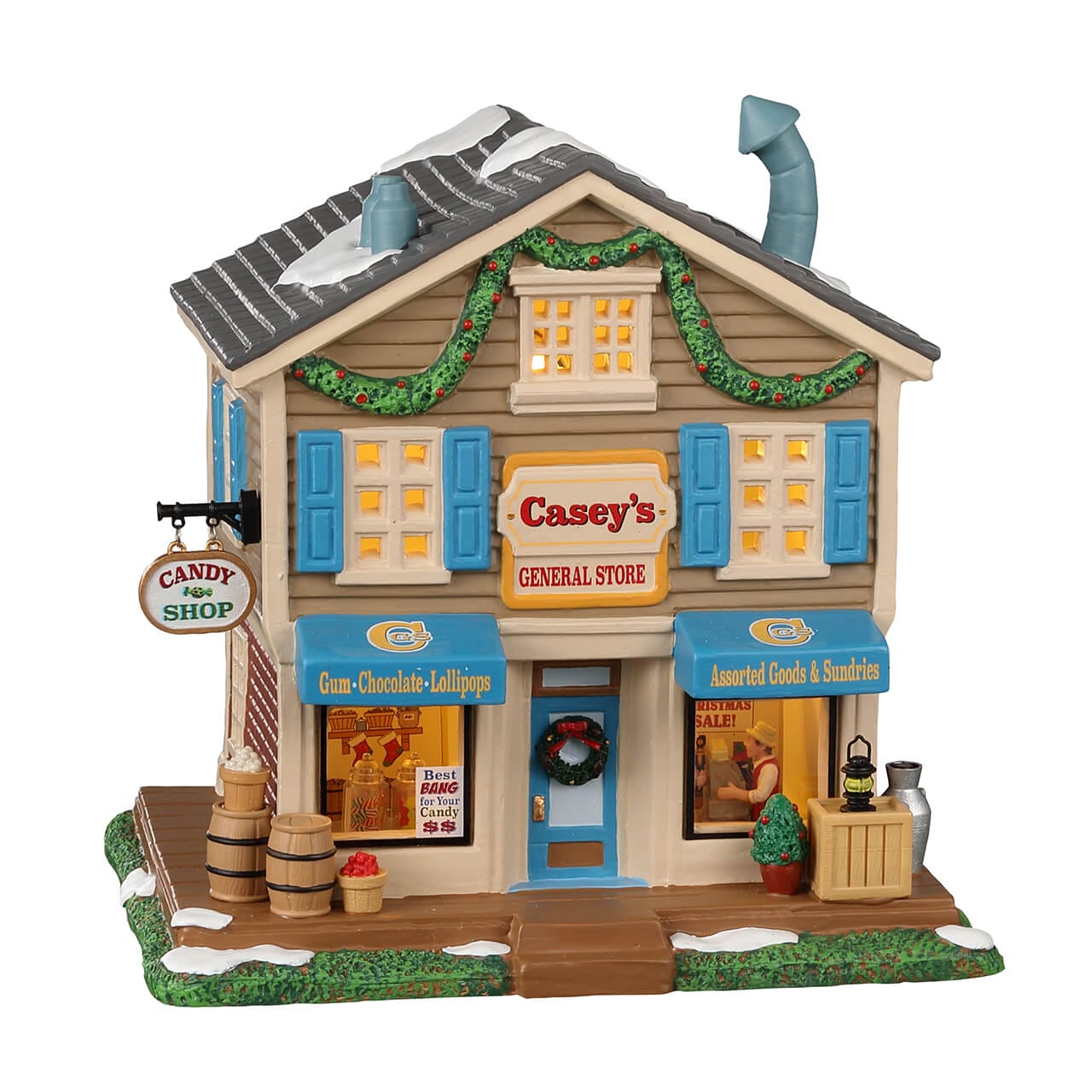 lemax-casey-s-general-store-boutique-harvest-crossing-lumineuse image 1