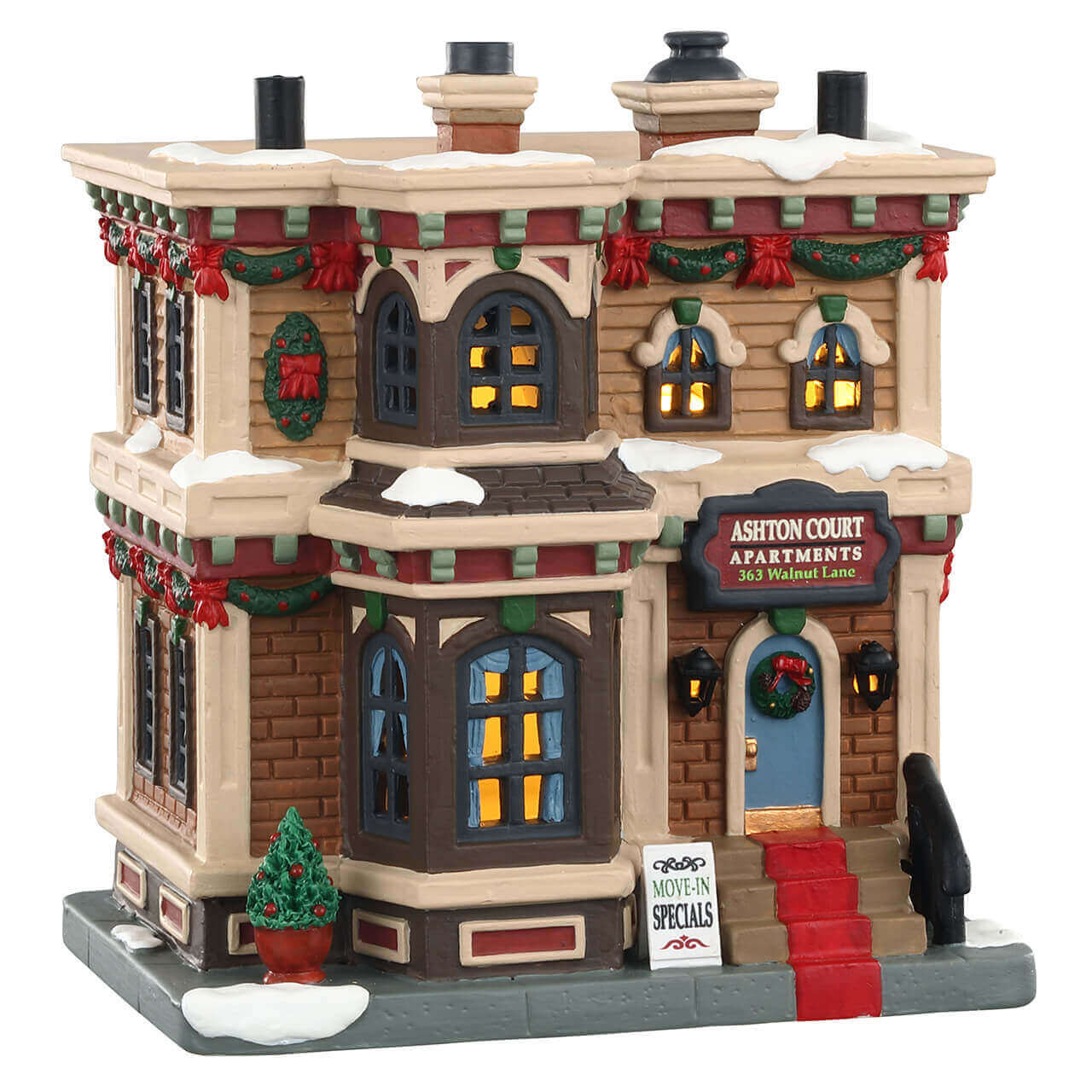 lemax-ashton-court-apartments-b-timent-miniature-caddington-village image 1