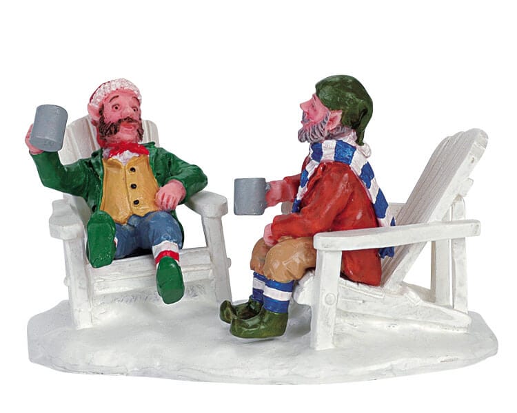 lemax-hot-chocolate-figurine-stand-chocolat-chaud-miniature image 1