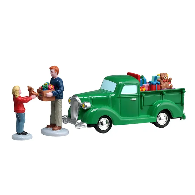 lemax-church-toy-drive-sc-ne-miniature-camion-jouets-no-l image 1