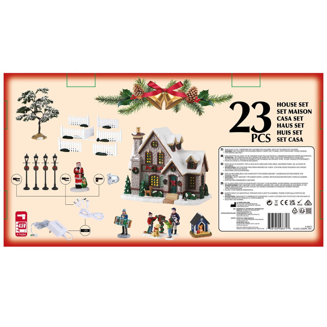 lemax-white-christmas-set-coffret-village-de-no-l-maison-neige-p-re-no-l image 3