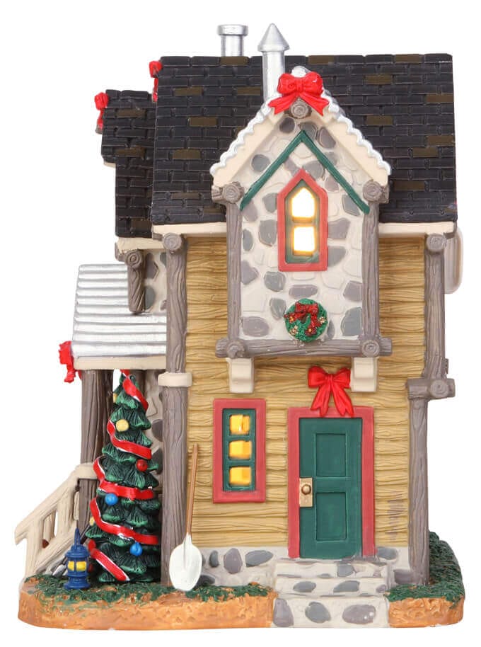 lemax-carl-s-cabin-maison-miniature-lumineuse-village-de-no-l image 2