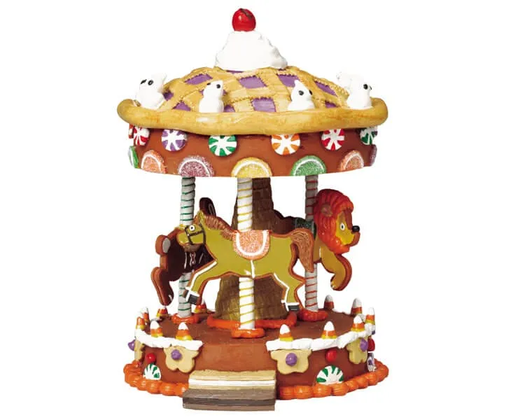 lemax-candy-carousel-man-ge-miniature-sugar-n-spice image 1