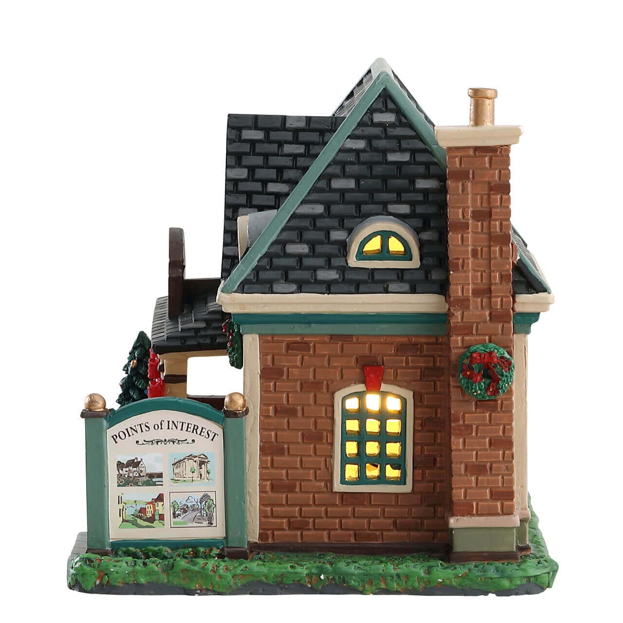 lemax-caddington-visitor-center-b-timent-miniature-illumin-office-de-tourisme image 2