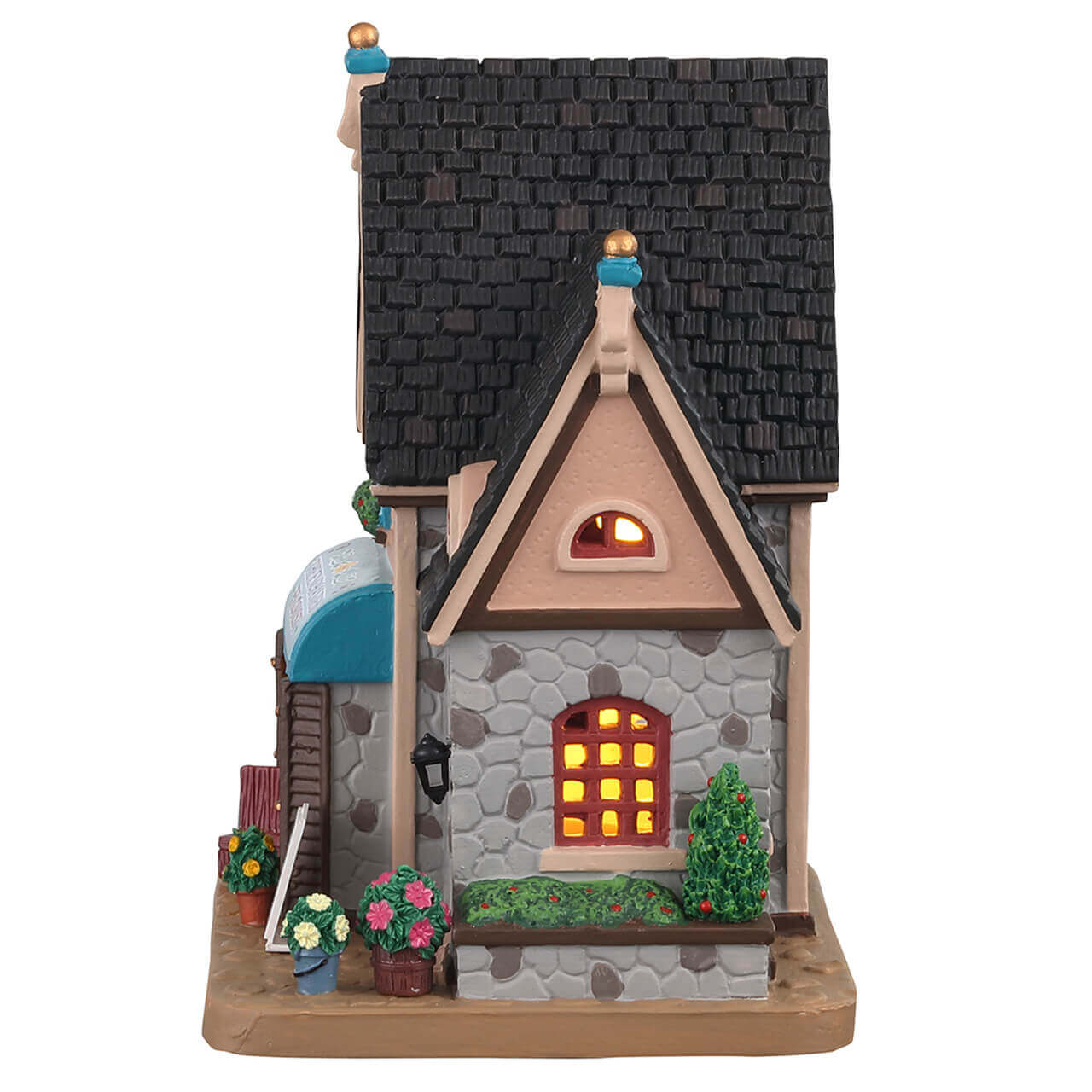lemax-the-enchanted-florist-boutique-fleuriste-miniature-caddington image 3