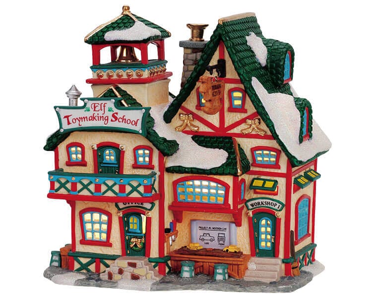 lemax-elf-toymaking-school-cole-d-elfes-miniature image 1